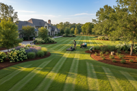 Maintained Lawn Landscape